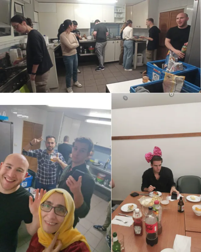 Lab indoor BBQ 2025